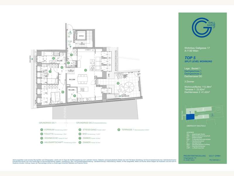 Dachgeschosswohnung in 1130  - 27