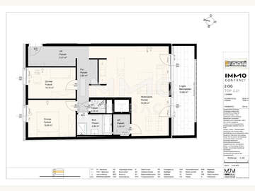 Dachgeschosswohnung in Stockerau