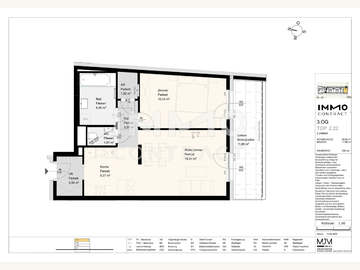 Dachgeschosswohnung in Stockerau
