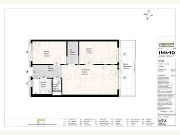 Dachgeschosswohnung in Stockerau