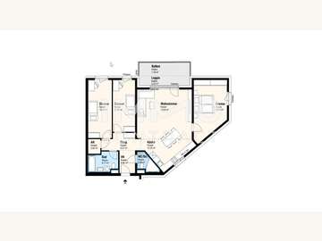 Dachgeschosswohnung in Lanzendorf