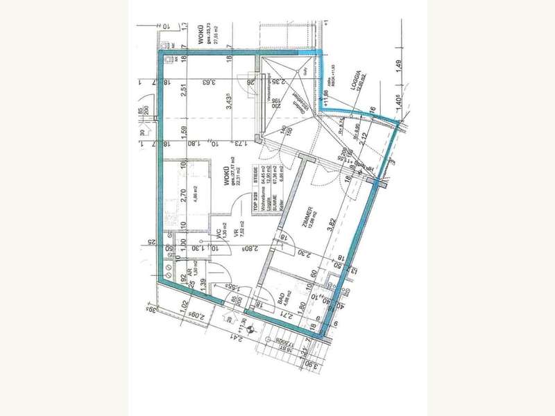 Wien Dachgeschosswohnung - Bild 15 von 16 Dachgeschosswohnung in 1120 - 15