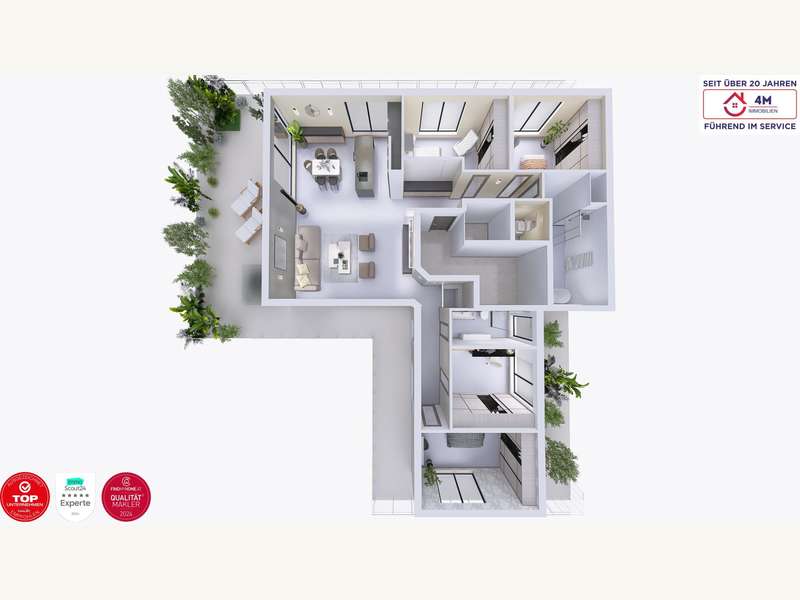 Terrassenwohnung in 2410  - 2