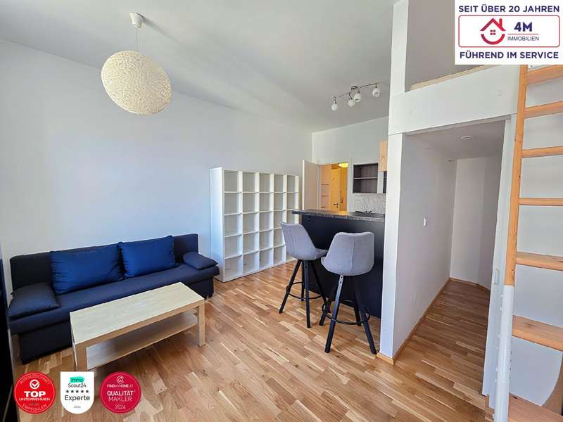 Wohnzimmer - Bild 2 von 6 Eigentumswohnung in 1140 - 2