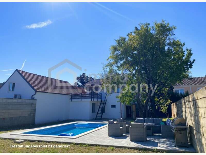 Gestaltungsbeispiel Garten - Bild 2 von 21 Einfamilienhaus in 7122 - 2