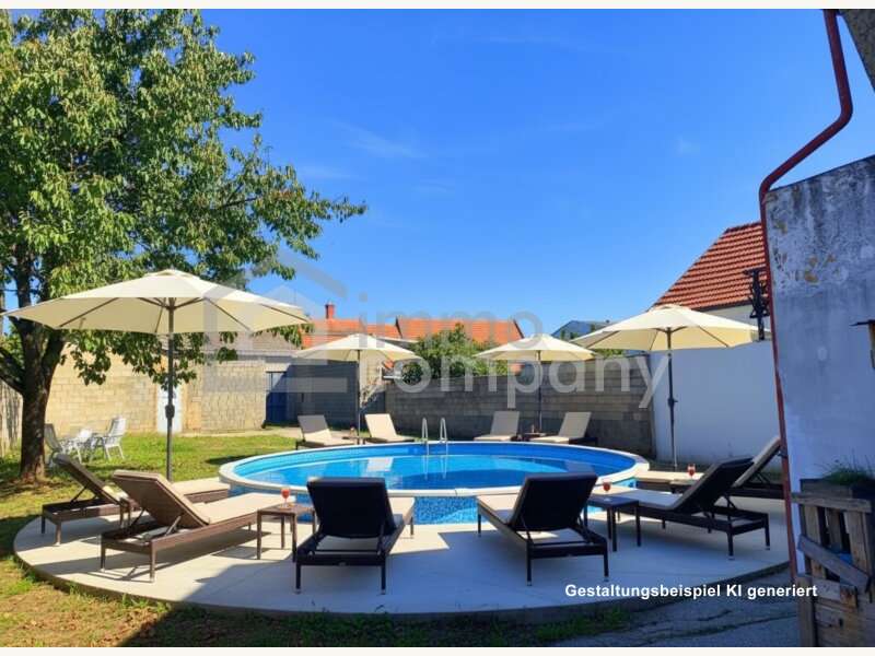 Gestaltungsbeispiel Garten - Bild 3 von 21 Einfamilienhaus in 7122 - 3