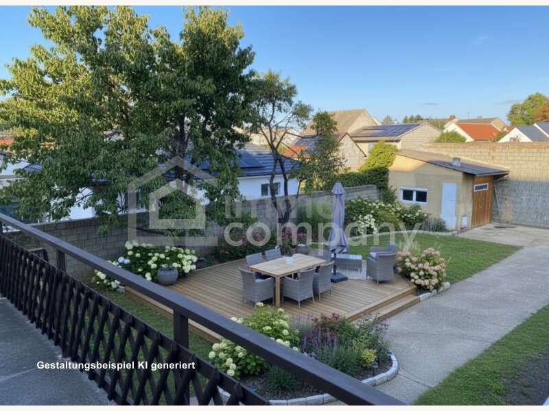 Gestaltungsbeispiel Garten - Bild 8 von 21 Einfamilienhaus in 7122 - 8