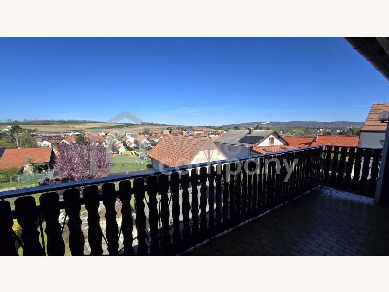 Aussicht von der Loggia - die Sonne kommt am Nachmittag - Bild 3 von 5 Landhaus in 7034 - 3