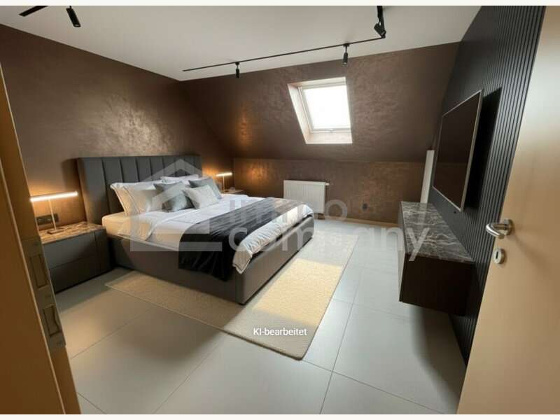 Schlafzimmer OG KI - Bild 7 von 13 Einfamilienhaus in 2291 - 7