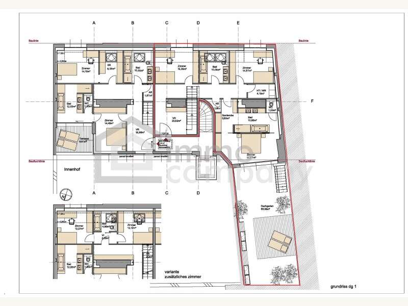 Wien Dachgeschosswohnung - Bild 12 von 14 Dachgeschosswohnung in 1040 - 12