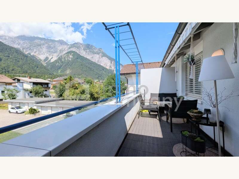 Südwest-Balkon - Bild 11 von 23 Dachgeschosswohnung in 6773 - 11