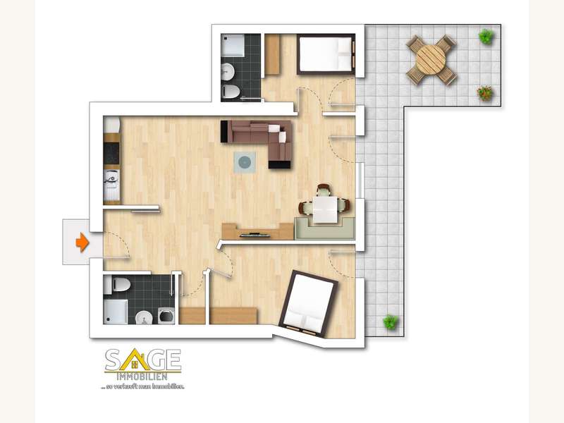 Eigentumswohnung in 5640  - 11