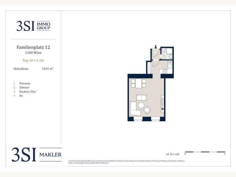 Wien Eigentumswohnung - Bild 6 von 6 Eigentumswohnung in 1160 - 6