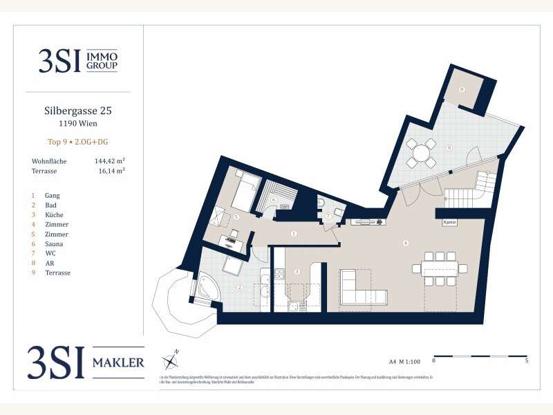 Dachgeschosswohnung in 1190  - 16