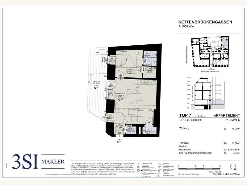Apartement in 1050  - 6